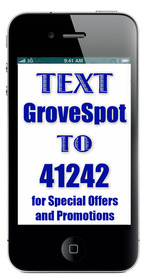TEXT Grovespot to 41242